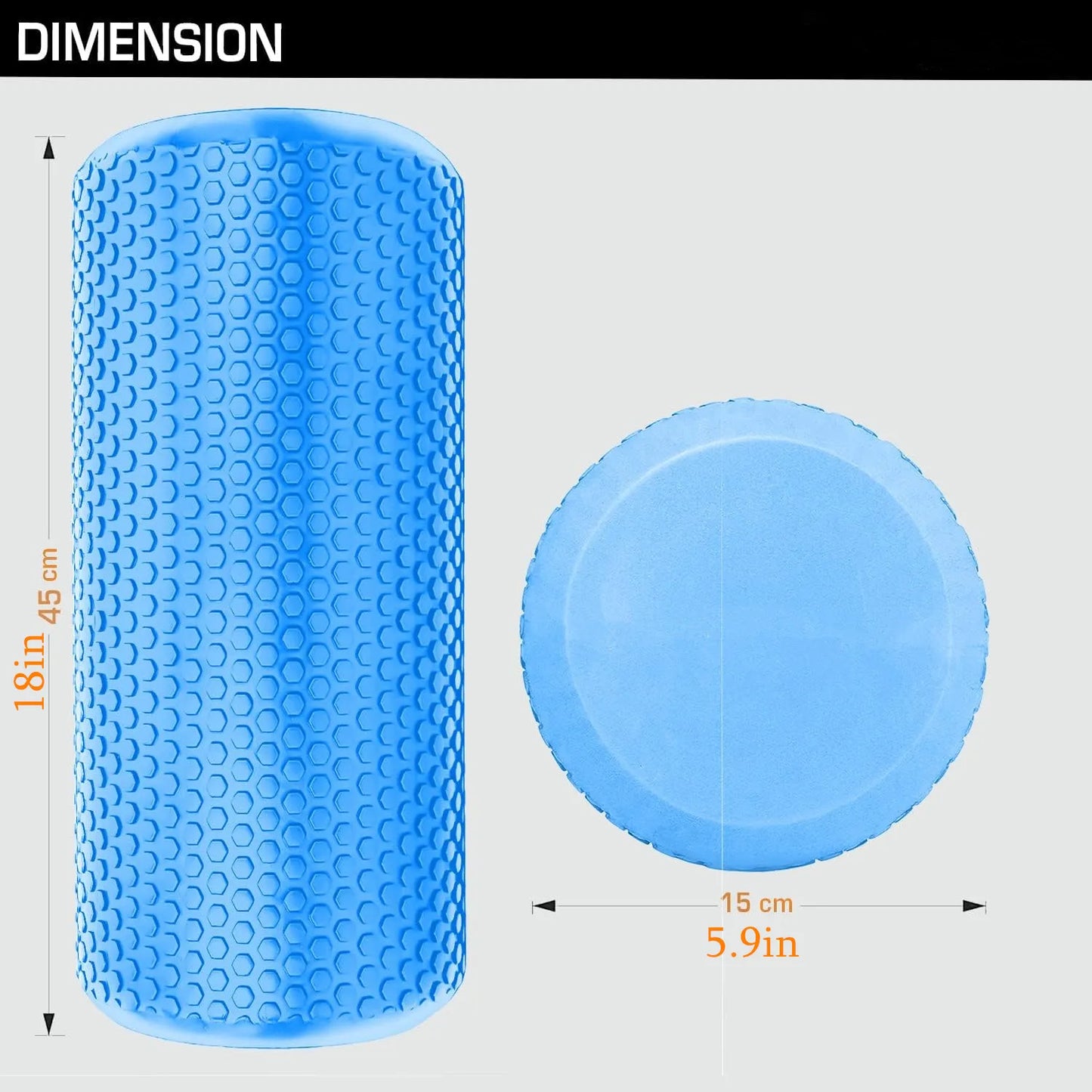 Foam Roller of 45cm/18in