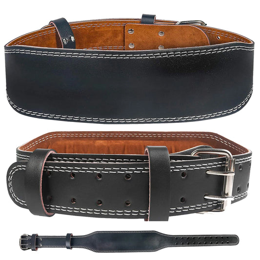 Leather Weight Lifting Belt