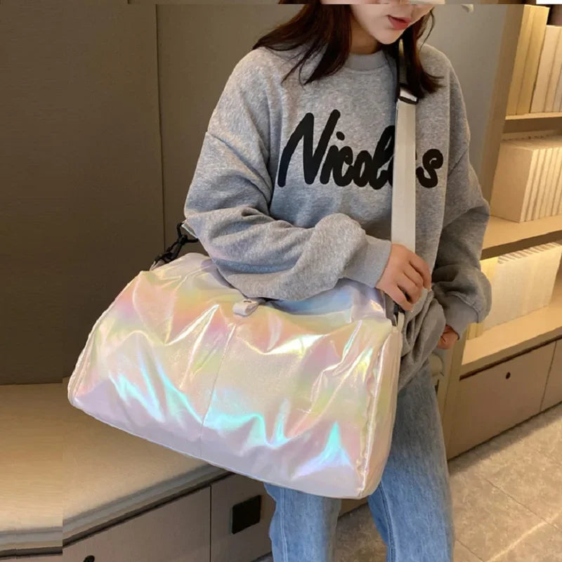 Pearlescent Fitness Bag