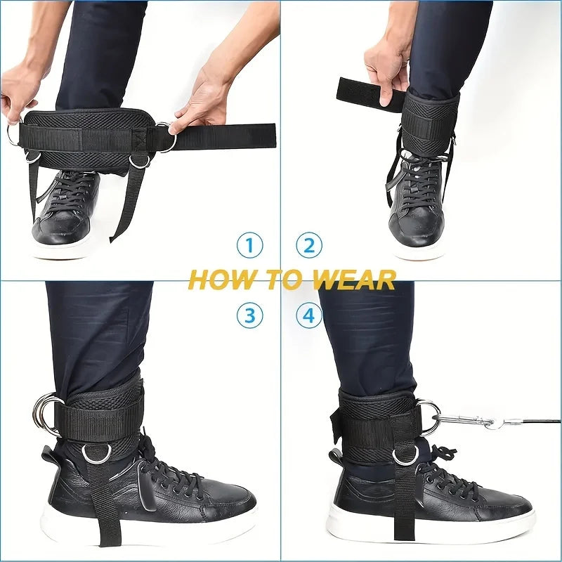 Padded Ankle Strap for Cable Machines 1pc