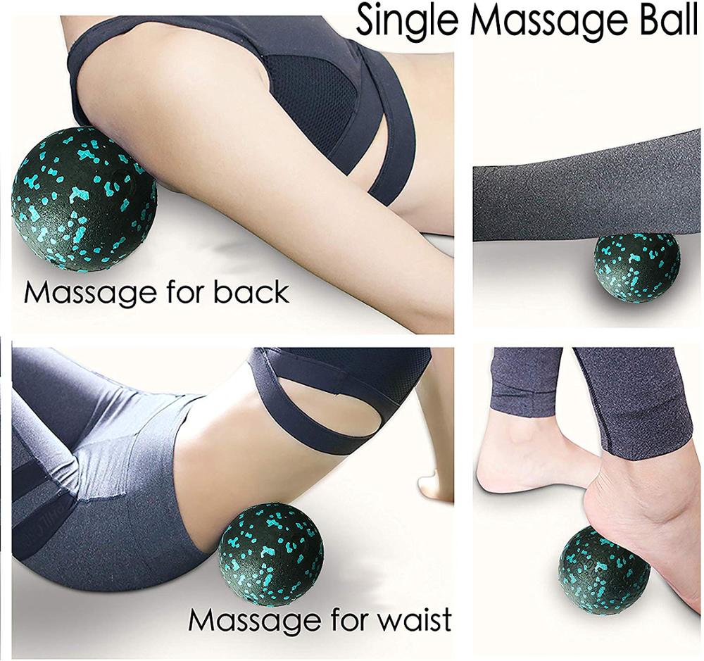 Foam Roller and Massage Ball Set